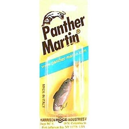Panther Martin Vivif Style Spinner Minnow, Size 0, 18 Oz, 2 Super Silver Silver 0 MNW-S